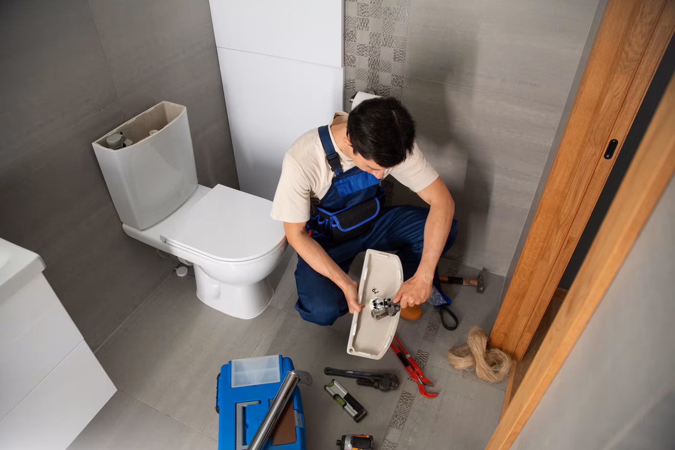 Instalación de sanitarios